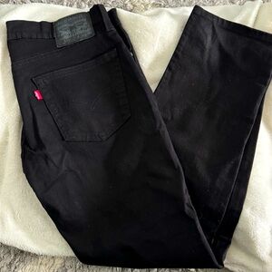 Levi men 511 slim black jeans